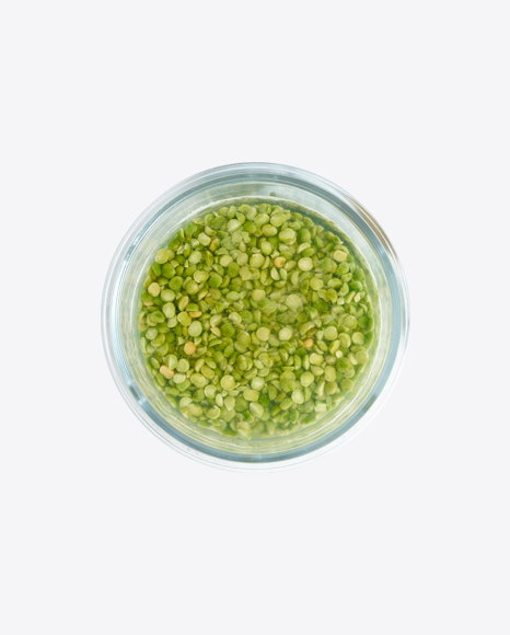 Green Lentils in Water