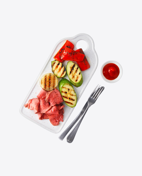 Meat Slices w/ Vegetables