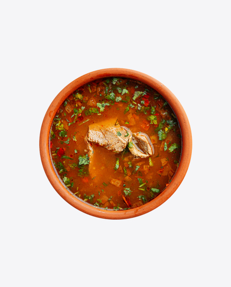Kharcho Soup w/ Beef and Rice