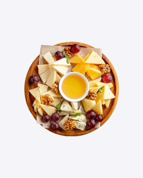 Appetizer Platter w/ Grapes & Honey