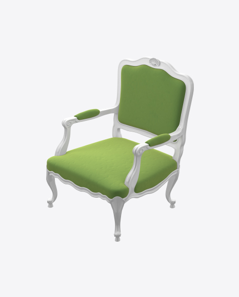 Green Armchair PNG