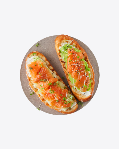 Salmon Toasts