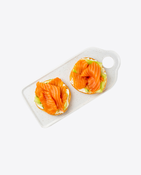 Salmon Toasts