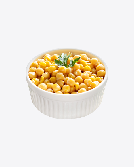 Chickpea in Ceramic Bowl