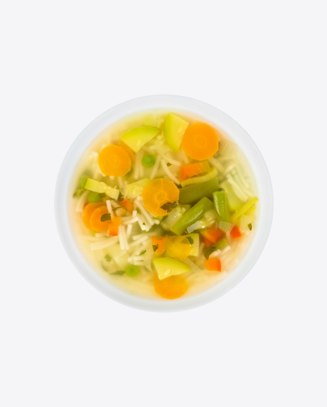 Vegetarian Soup w/ Noodles