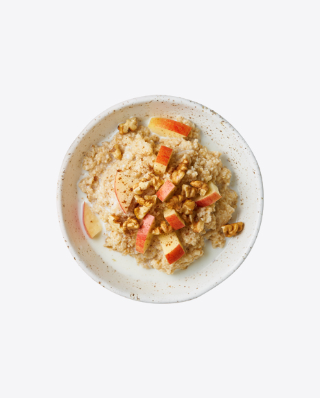 Porridge w/ Apple, Nuts & Cinnamon