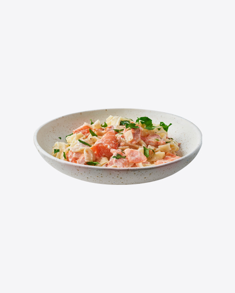 Pasta w/ Salmon & Cream Sauce