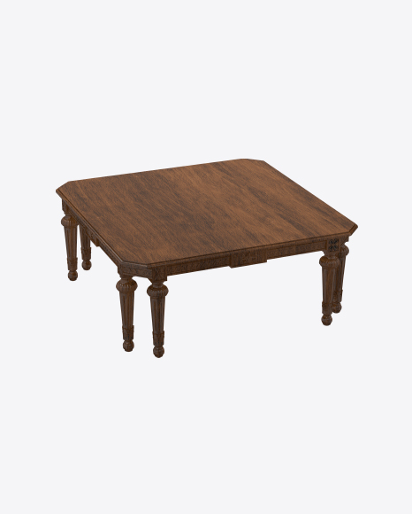 Wooden Table PNG