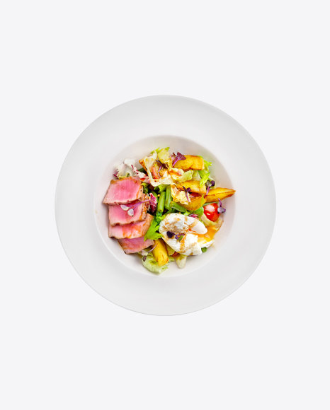 Salad w/ Egg & Tuna