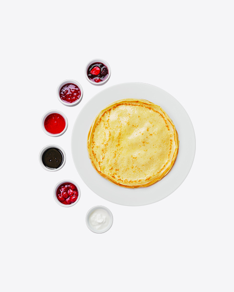 Pancakes w/ Dip Set