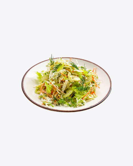 Cabbage Salad w/ Carrot & Celery