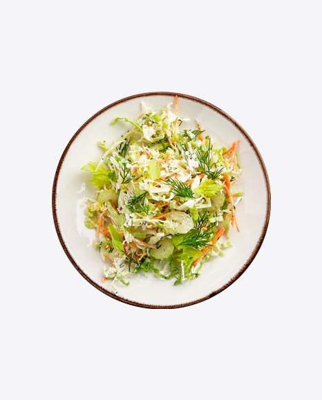 Cabbage Salad w/ Carrot & Celery