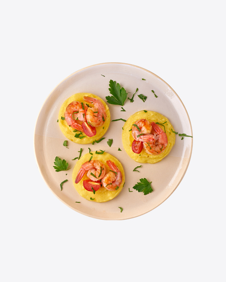Potato Puree w/ Shrimps