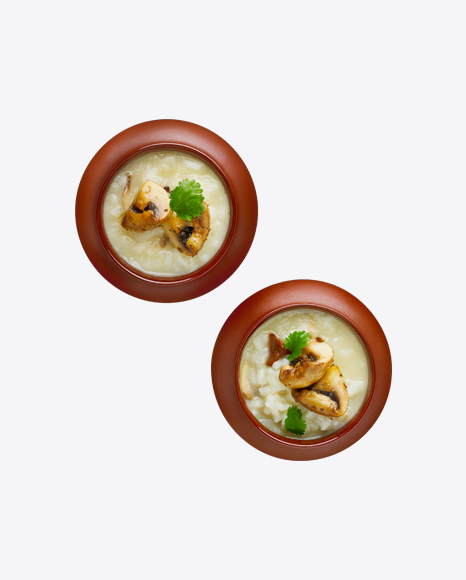 Potato Puree in Pots w/ Mushrooms