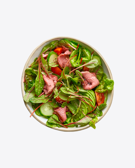 Salad w/ Roastbeef Slices