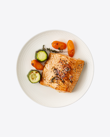 Baked Salmon w/ Vegetables