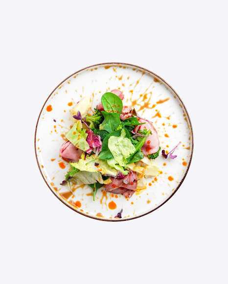 Salad w/ Roastbeef Slices