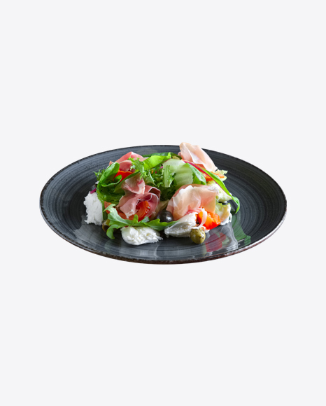 Salad w/ Prosciutto & Mozzarella