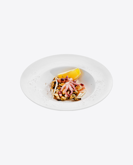 Seafood Set w/ Lemon Slice