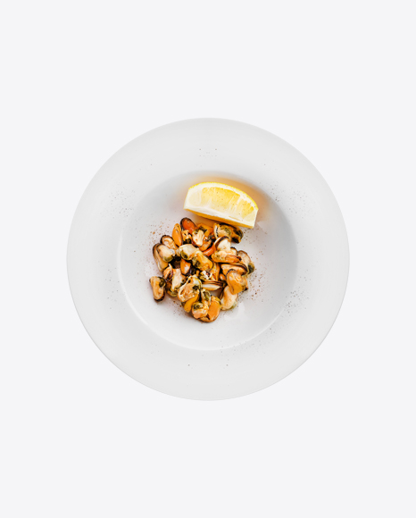 Seafood Set w/ Lemon Slice