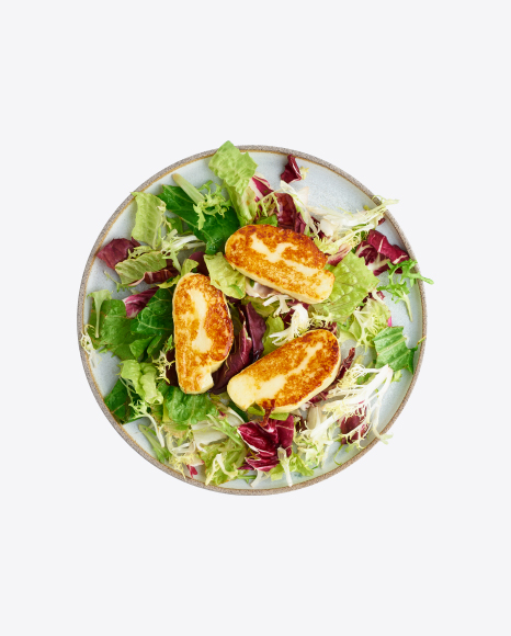 Roasted Cheese w/ Salad