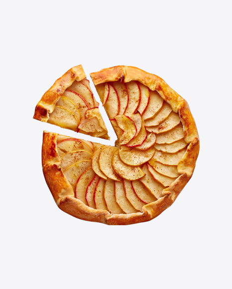 Cutted Apple Pie