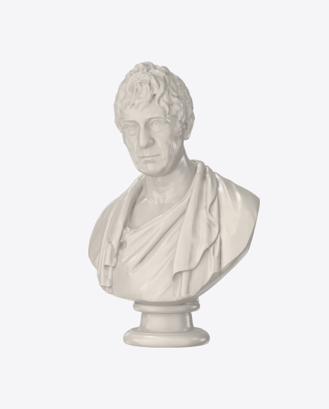 Bust of Joseph Hume PNG