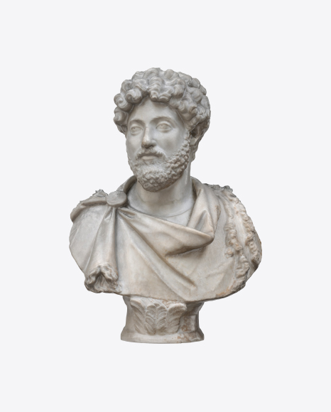 Bust of Marcus Aurelius PNG
