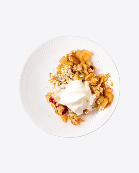 Apple Сrisp w/ Ice Cream