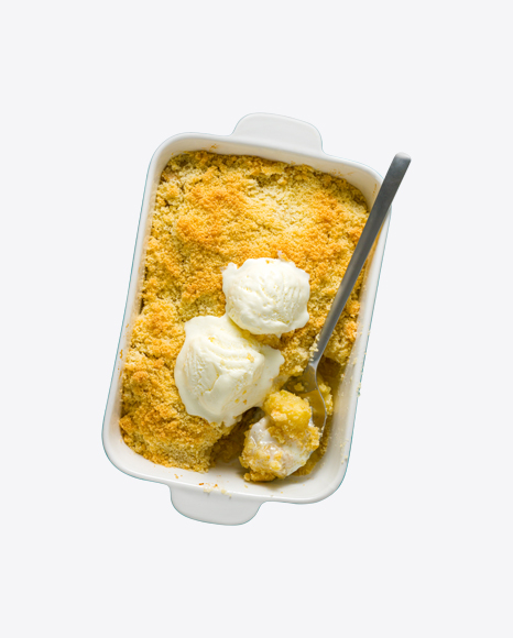 Apple Сrisp w/ Ice Cream