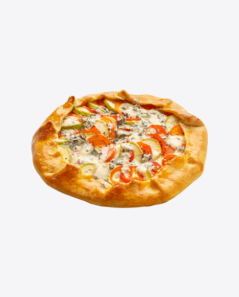 Pie w/ Blue Cheese & Vegetables