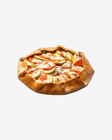 Pie w/ Blue Cheese & Vegetables