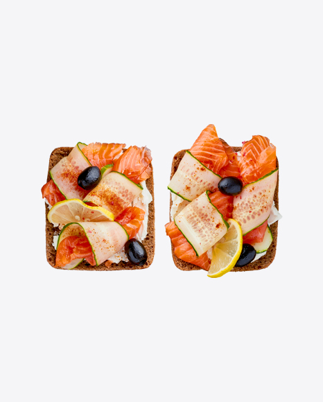 Salmon Toasts