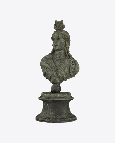 Roman Bust of Isis PNG