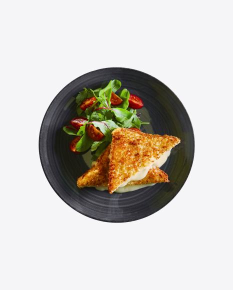 Fried Cheese w/ Salad