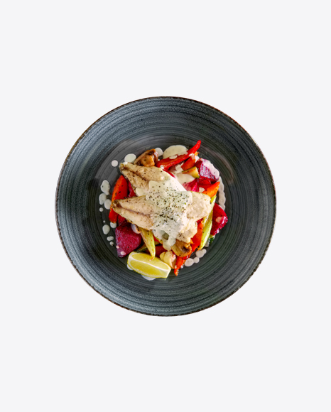 Baked Vegetables w/ Fish