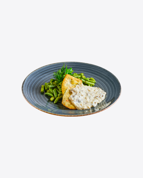 Roasted Meat w/ Green Beans