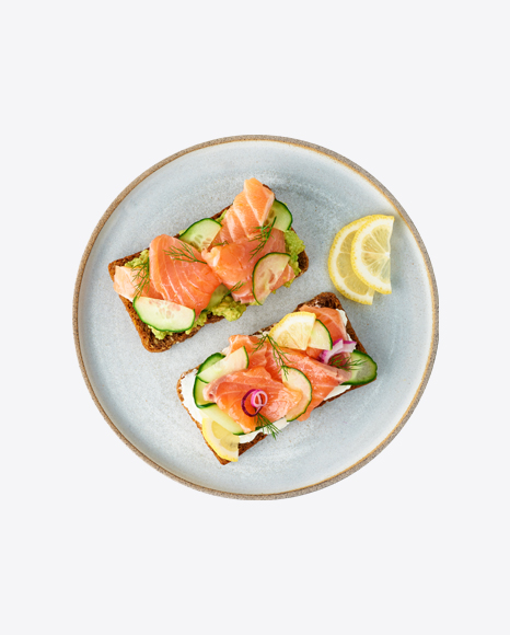 Salmon Toasts