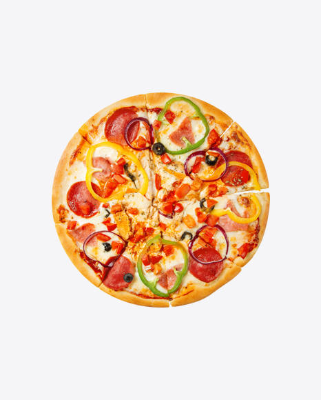 Pepperoni Pizza w/ Bell Pepper