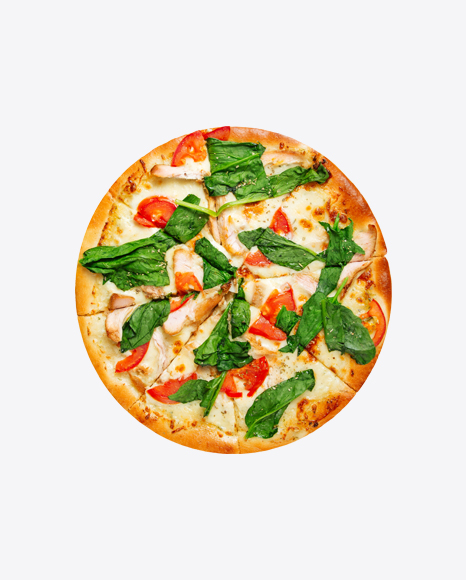 Spinach Neapolitan Pizza
