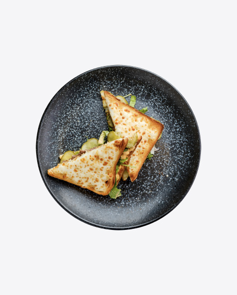 Beef Sandwich w/ Pickled Cucumber & Cheese