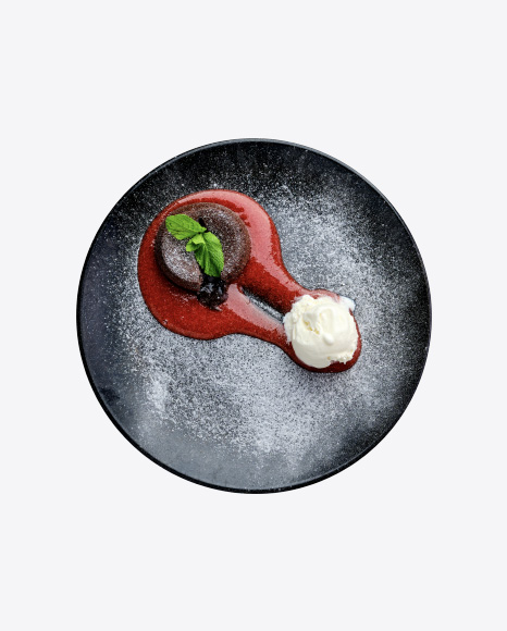 Classic Chocolate Fondant w/ Ice Cream
