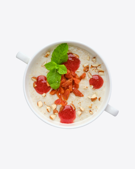 Oatmeal w/ Almonds and Dried Apricots