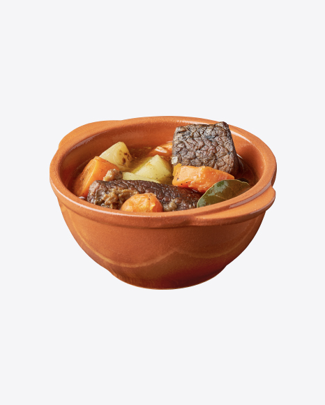 Meat Stew in Pot