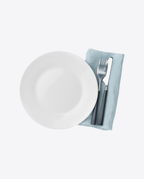 Ceramic Plate w/ Tableware Set