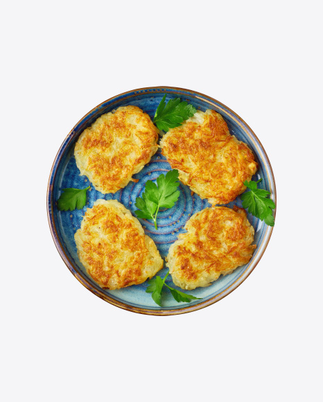 Potato Pancakes w/ Greens