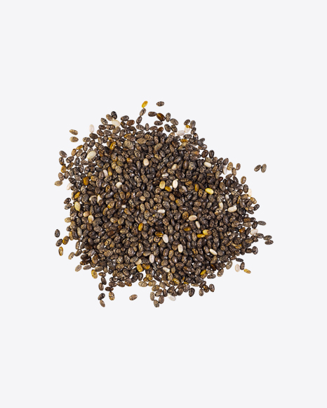 Chia Seeds Pile