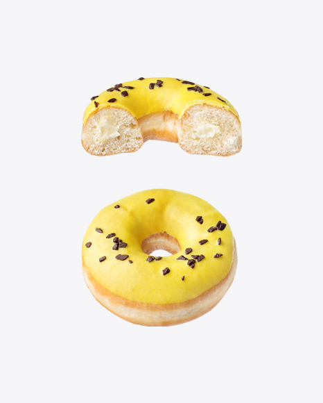 Vanilla Donut w/ Half