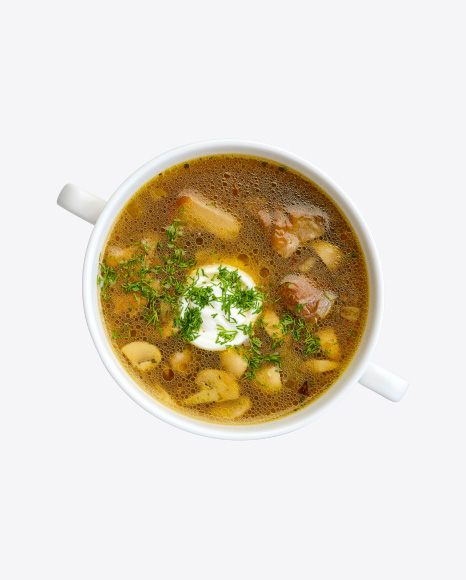 Mushrooms & Potato Soup