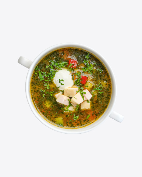 Vegetable Soup w/ Chicken Fillet